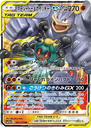Image of Marshadow and Machamp GX Tag All Stars (SM12a) #67