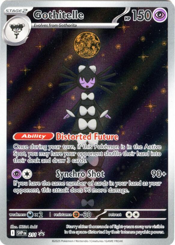 Gothitelle Holo Promo SV: Scarlet & Violet Promo Cards 211 NM
