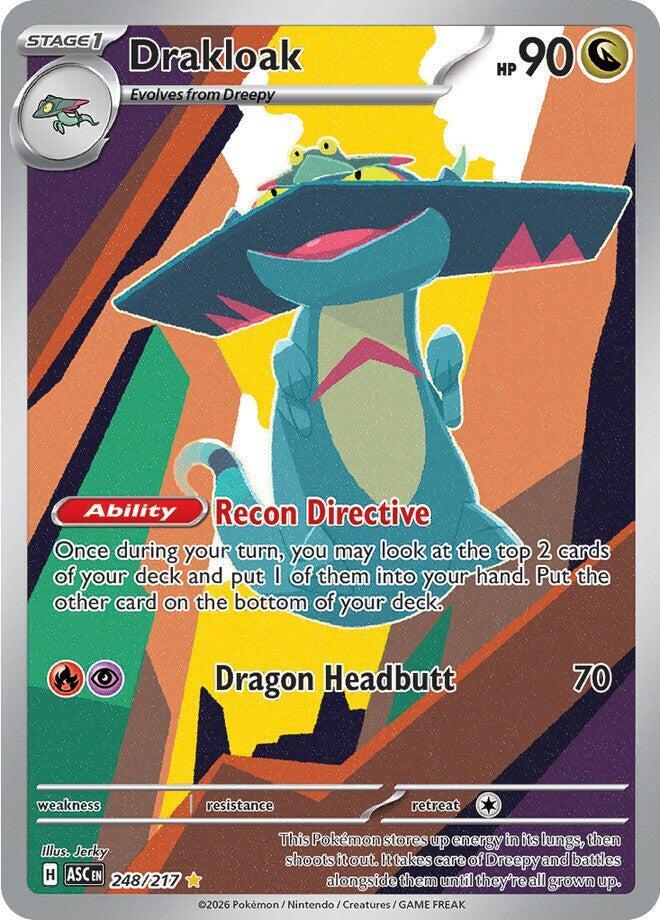 Drakloak Holo Illustration Rare ME: Ascended Heroes 248/217 NM