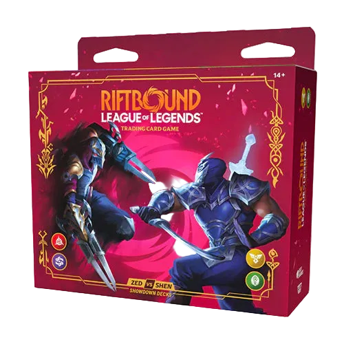 Riftbound League of Legends TCG Vendetta Zed vs Shen Showdown
