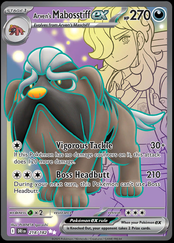 Image of Arvens Mabosstiff ex Destined Rivals (DRI) #218