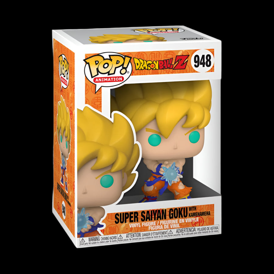 Dragon Ball Z - Super Saiyan Goku with Kamehameha Wave Pop! Vinyl