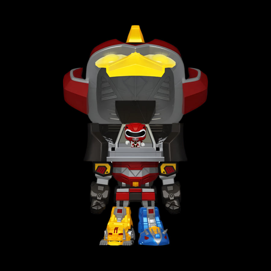 Power Rangers - Megazord with Red Ranger Bitty Pop! Bot