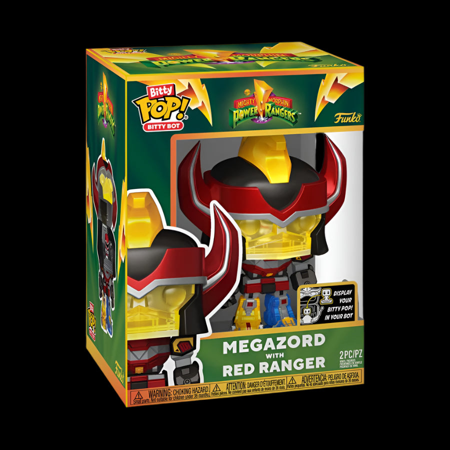 Power Rangers - Megazord with Red Ranger Bitty Pop! Bot