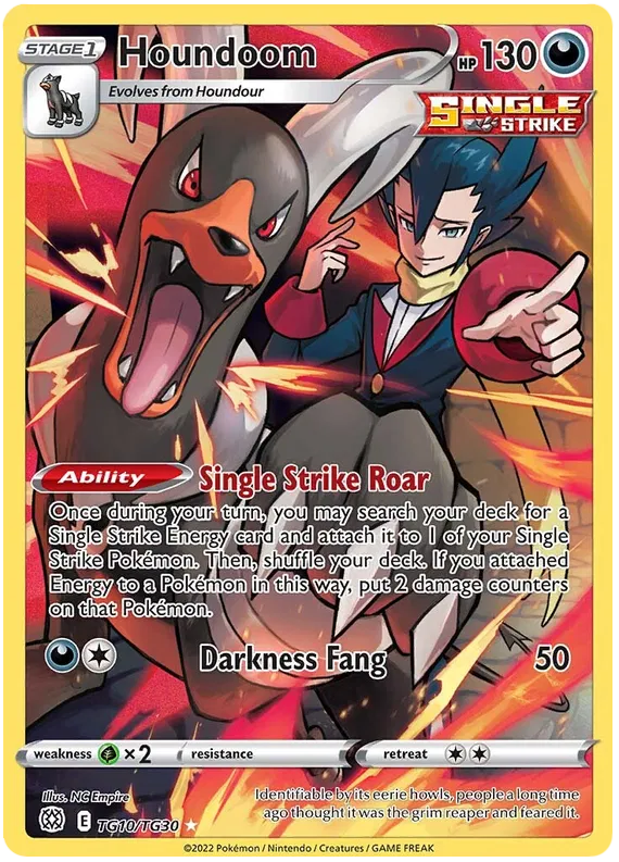 Houndoom R TG10/TG30 Brilliant Stars Trainer Gallery