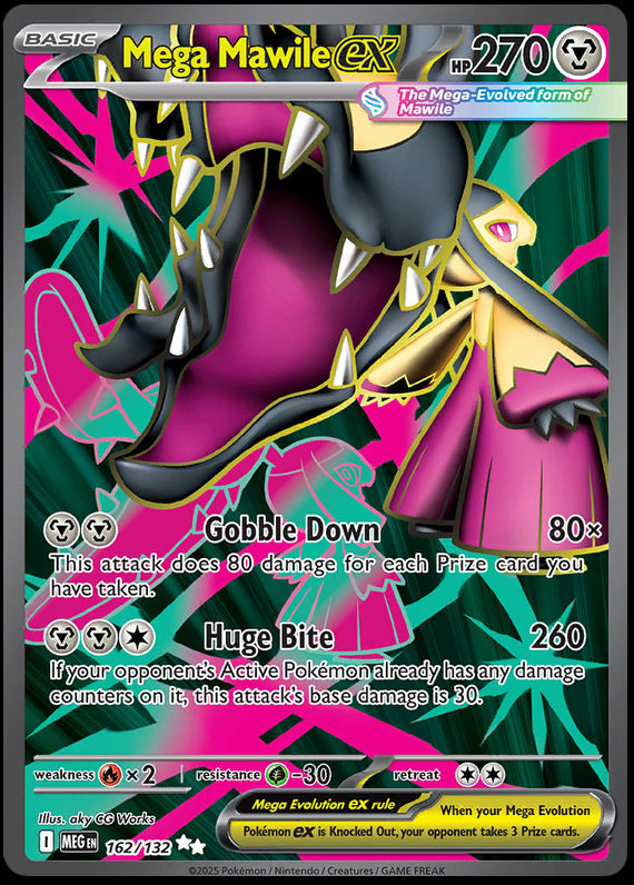 Image of Mega Mawile ex Mega Evoloution (MEG) #162