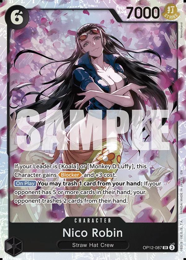 Image of Nico Robin Legacy of the Master OP12-087