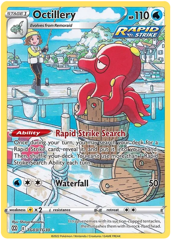 Octillery TG03/TG30 Brilliant Stars Trainer Gallery