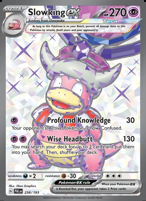 Image of Slowking ex Paldea Evolved (PAL) #238