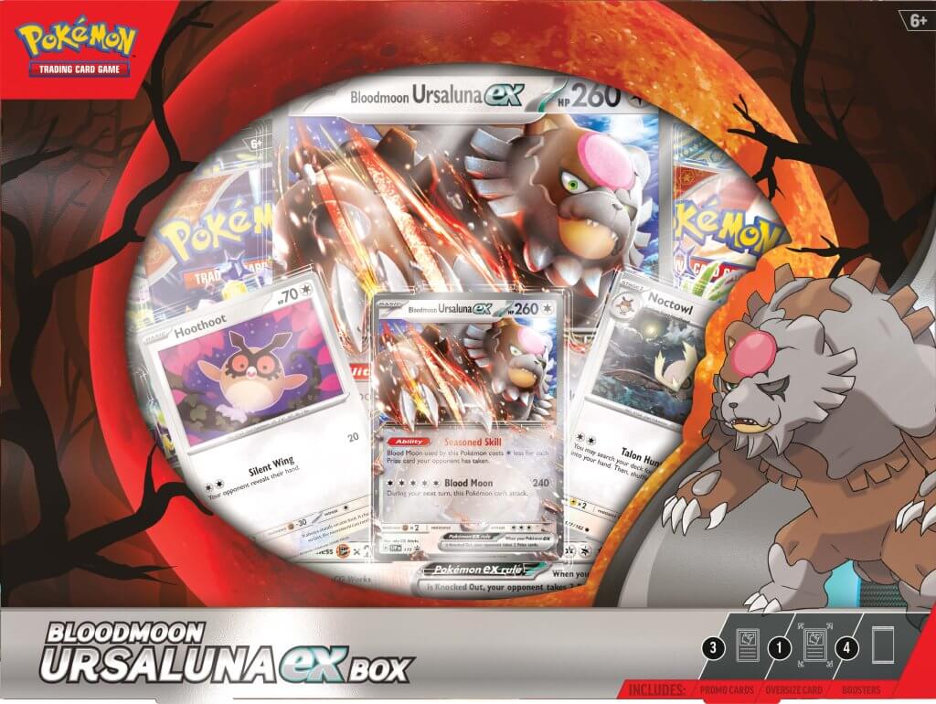 Pokémon TCG - Bloodmoon Ursaluna EX Box