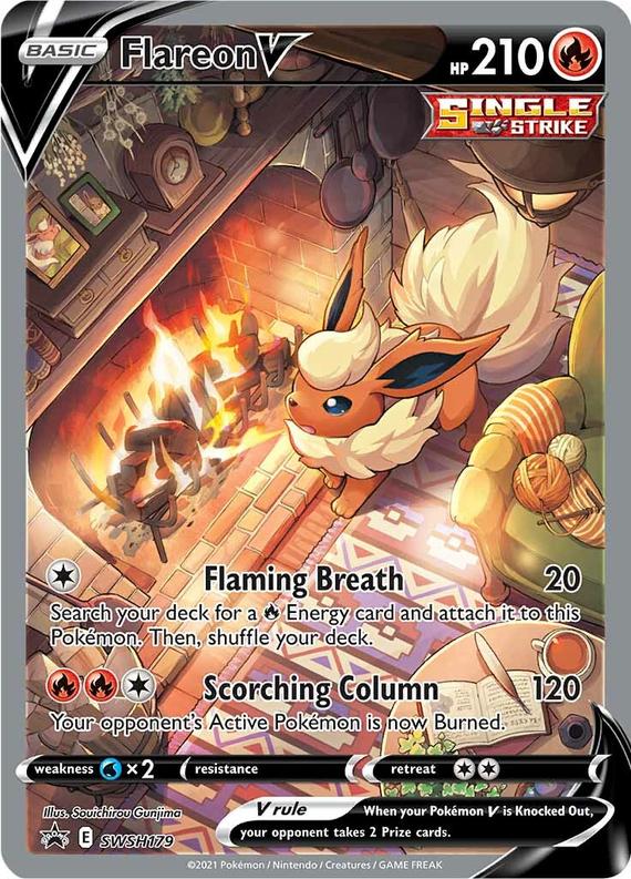 Image of Flareon V Sword and Shield Promos #SWSH179