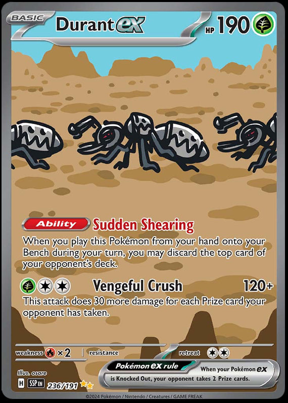 Image of Durant ex Surging Sparks (SSP) #236