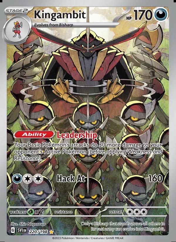 Image of Kingambit Scarlet and Violet (SVI) #220