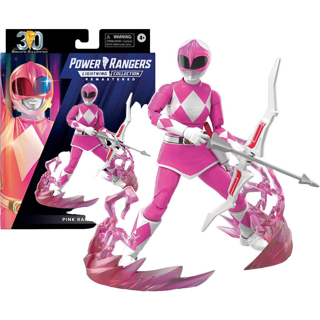 Mighty Morphin Power Rangers - Pink Ranger Lightning Collection Remastered 6" Scale Action Figure