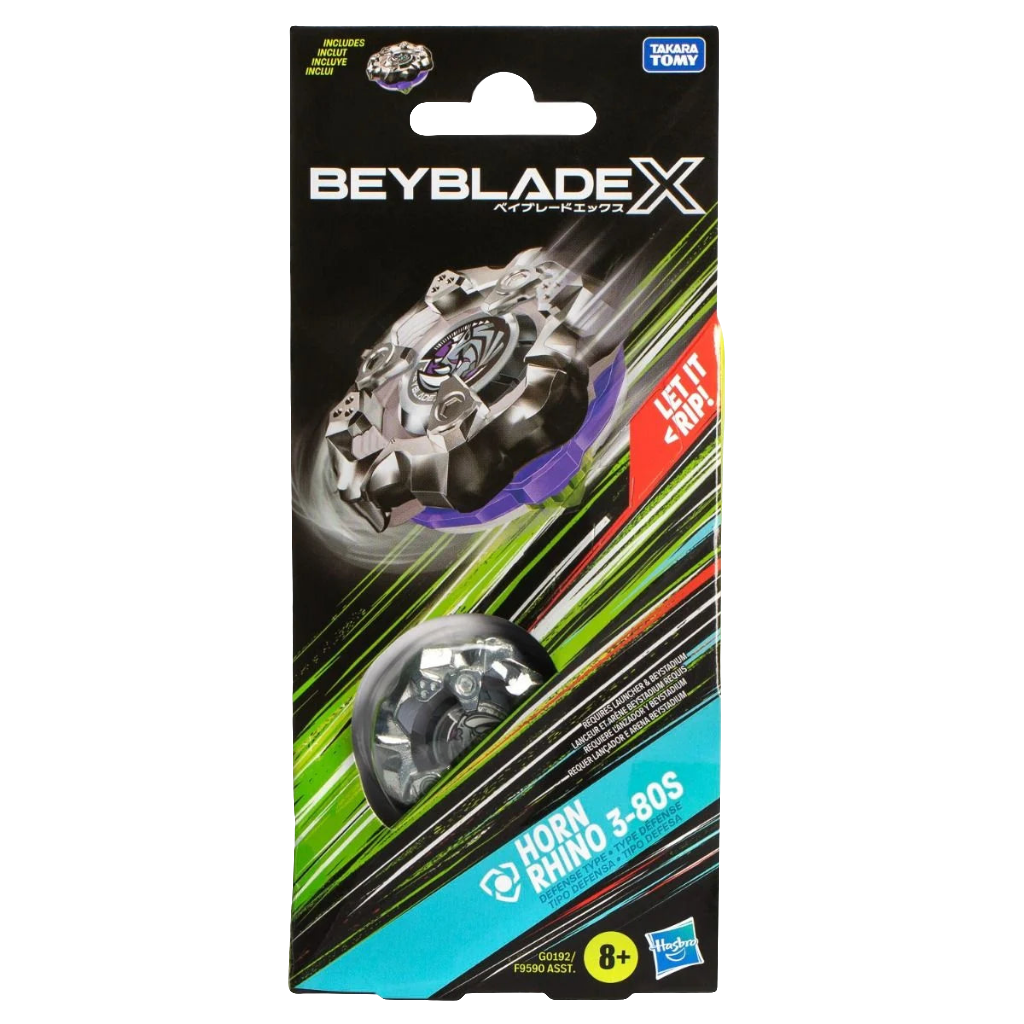 Beyblade X Booster Single Top - Horn Rhino 3-80S