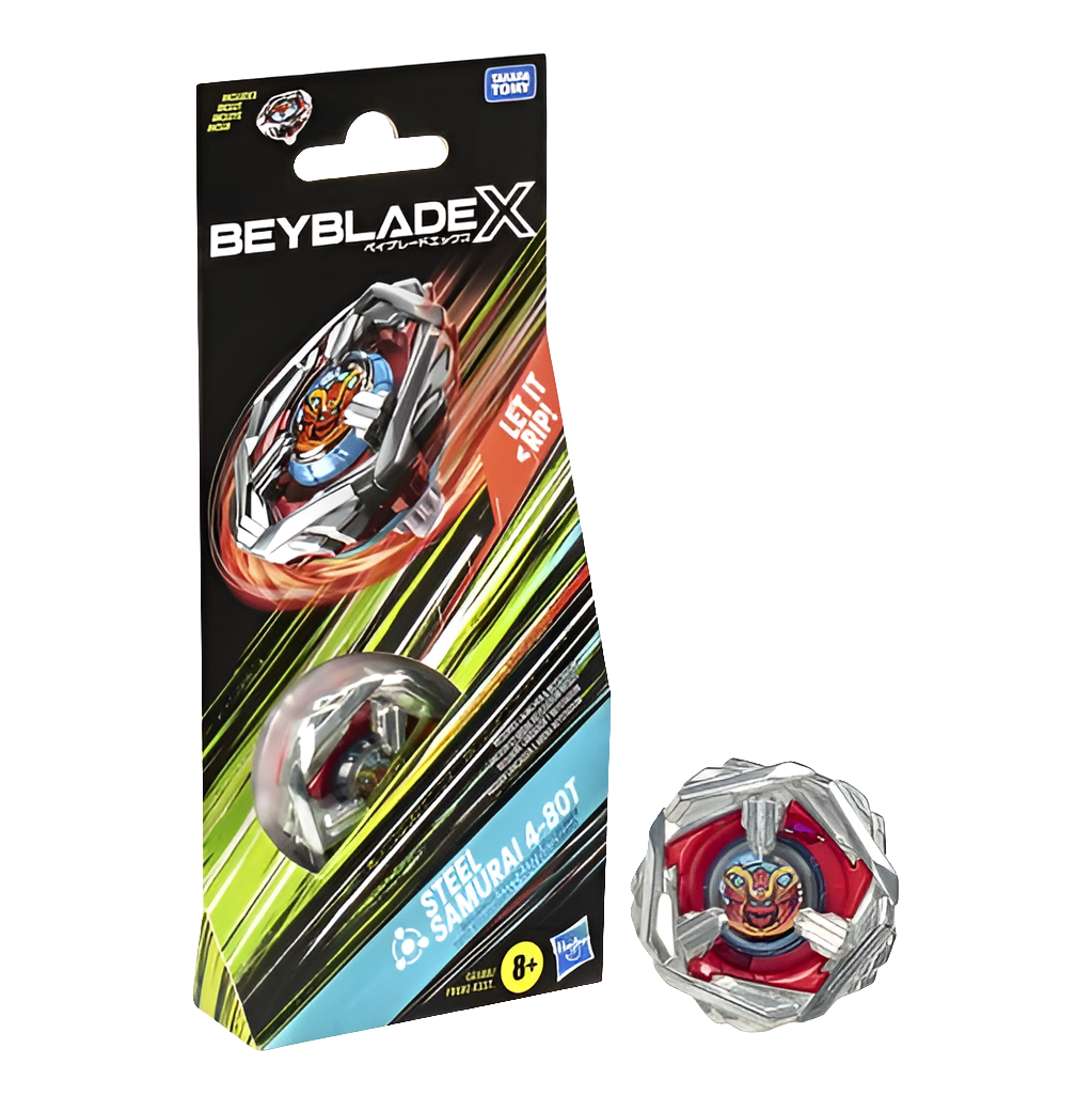 Beyblade X Booster Single Top - Steel Samurai 4-80T