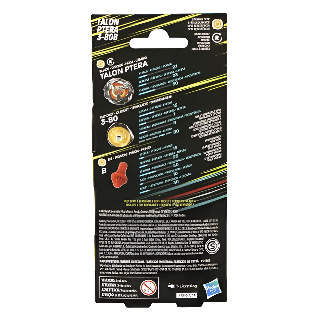 Beyblade X Booster Single Top - Talon Ptera 3-80B