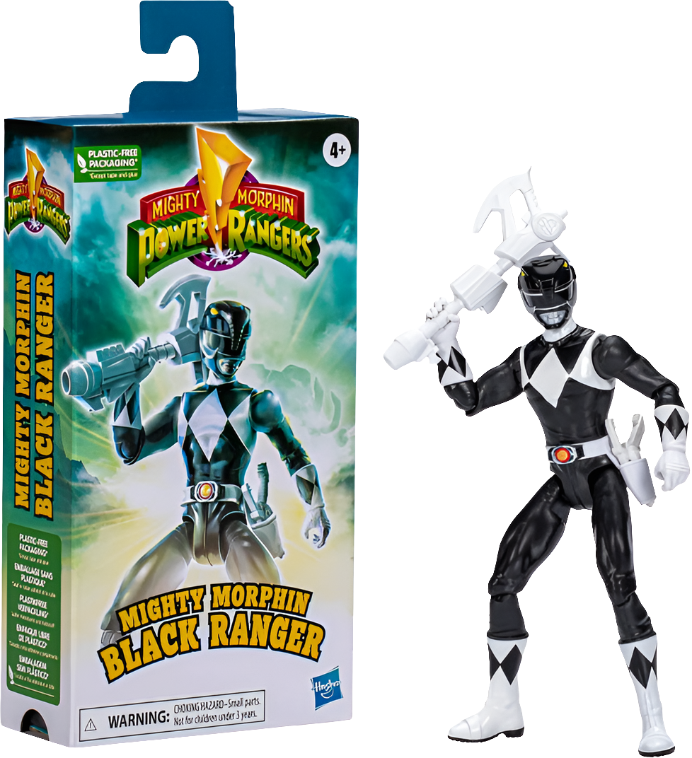 Mighty Morphin Power Rangers - Retro Black Ranger