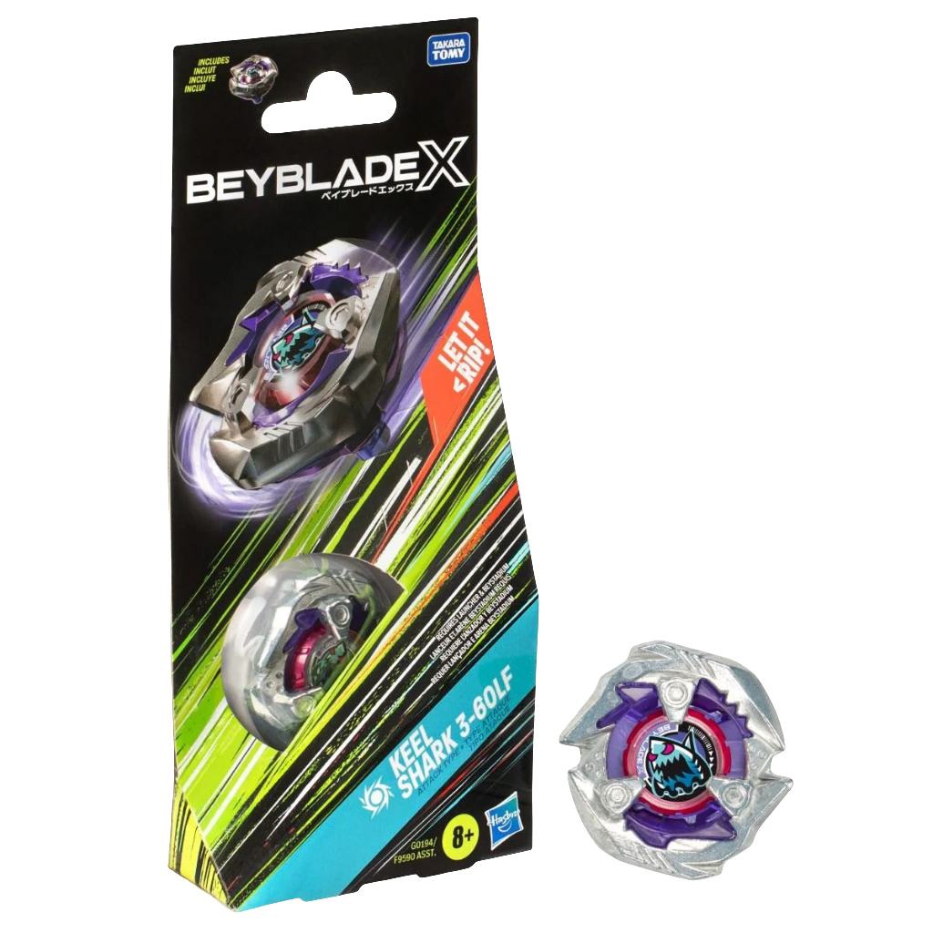Beyblade X Booster Single Top - Keel Shark 3-60LF
