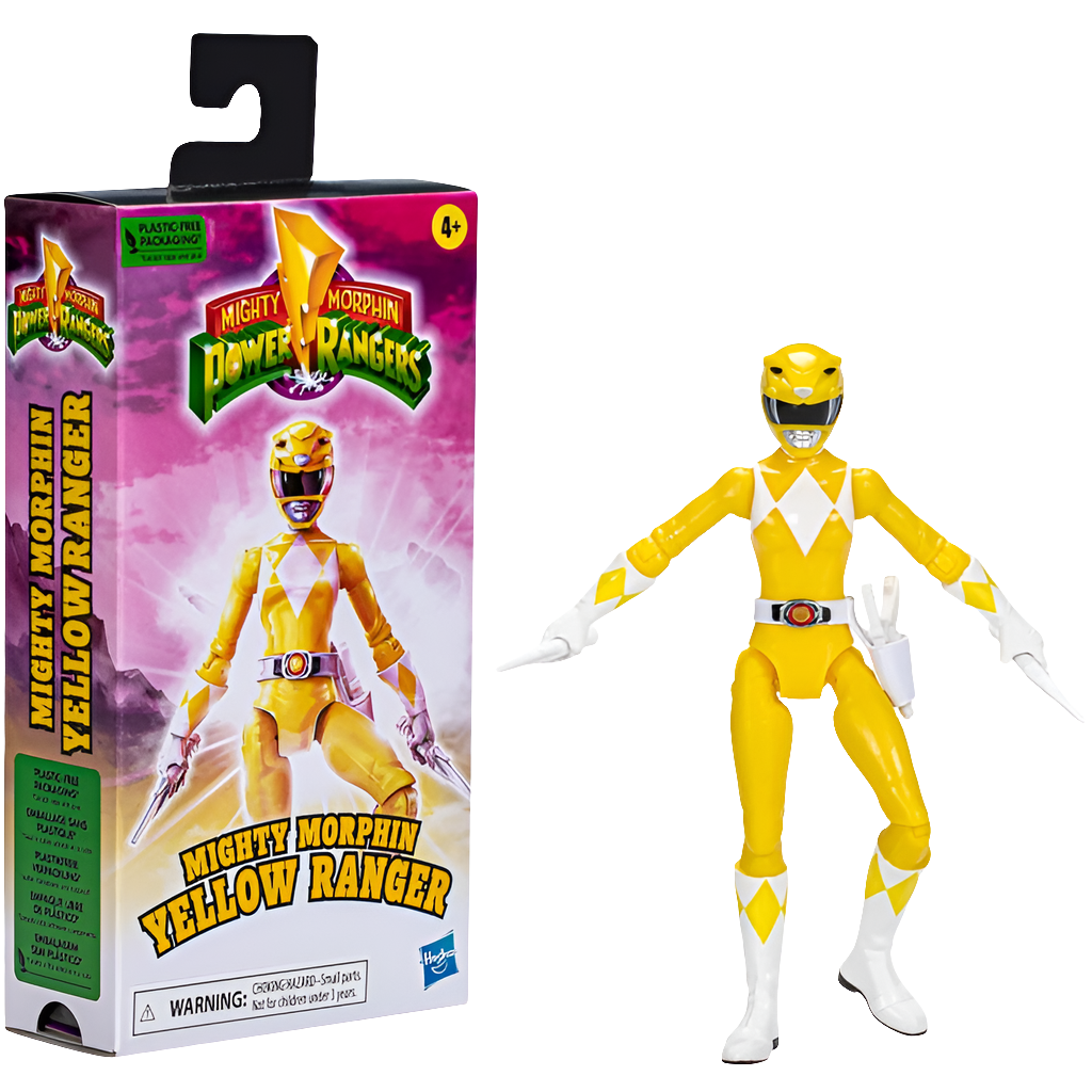 Mighty Morphin Power Rangers - Retro Yellow Ranger