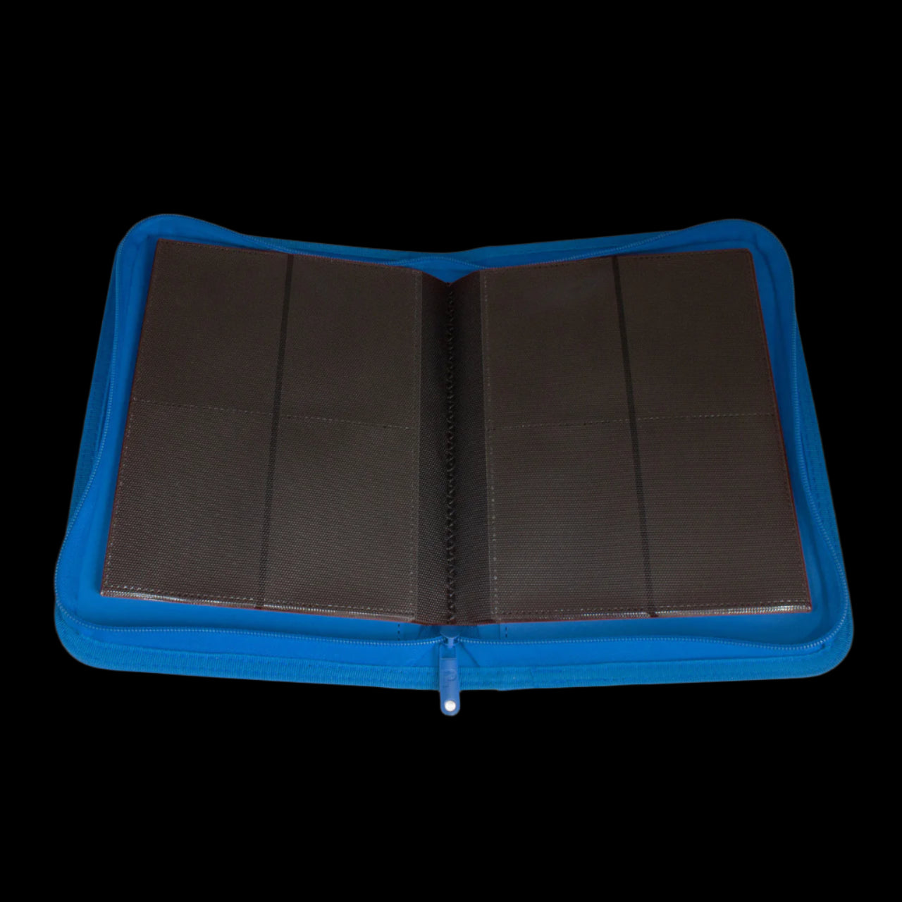 Palms Off Gaming -Collector's Series 4 Pocket Zip Trading Card Binder - BLUE