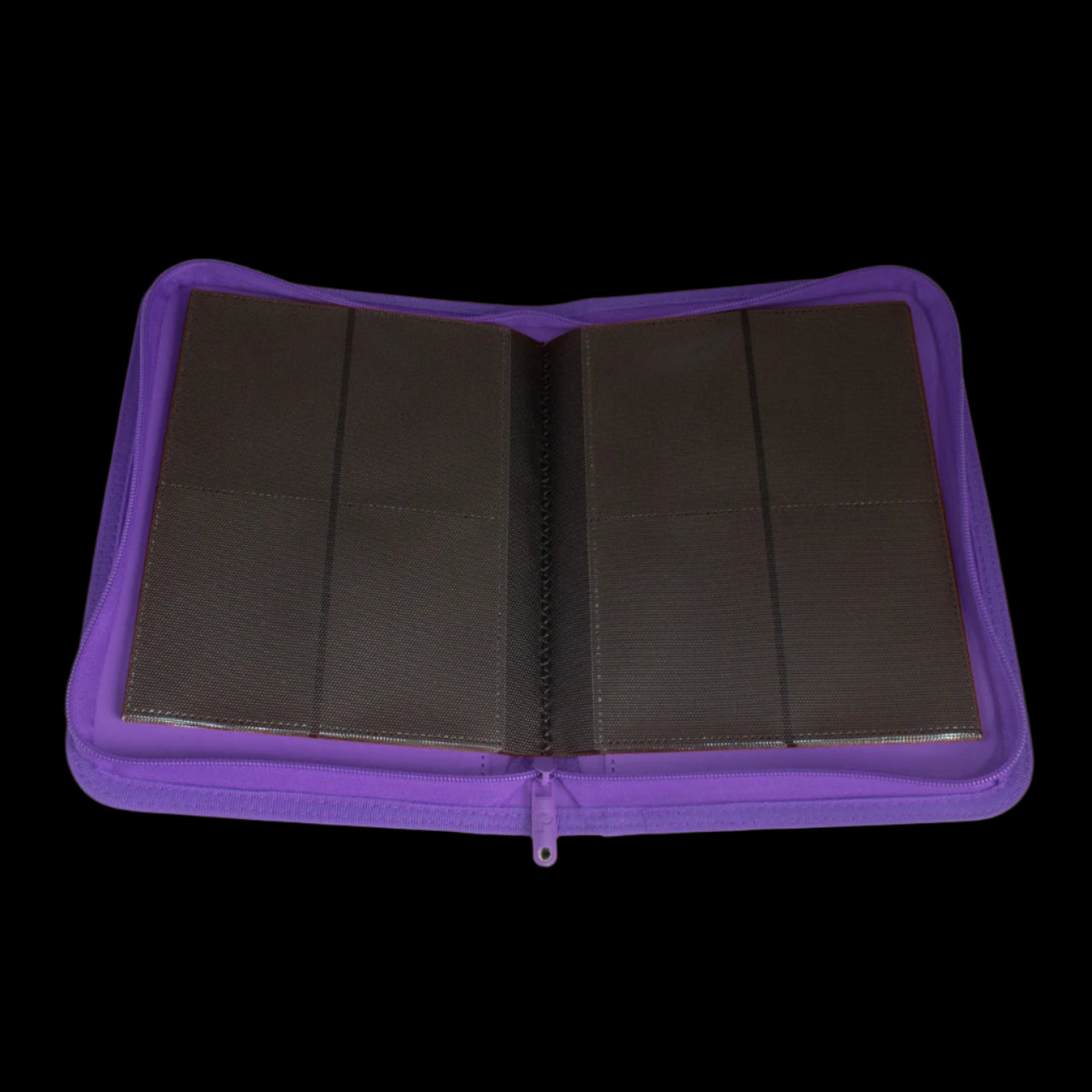 Palms Off Gaming -Collector's Series 4 Pocket Zip Trading Card Binder - PURPLE