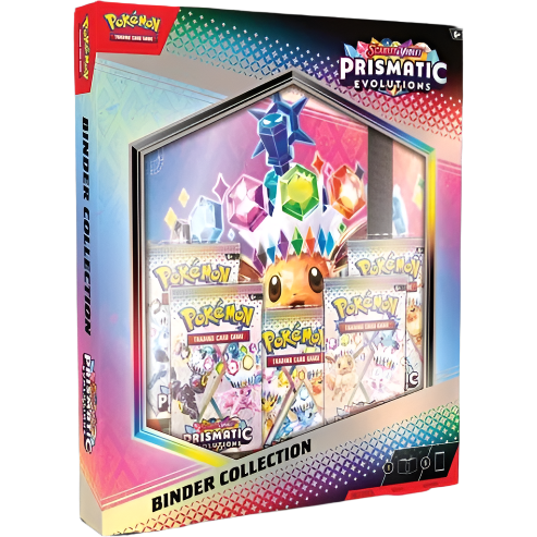 Pokémon TCG - Scarlet and Violet Prismatic Evolutions Binder Collection