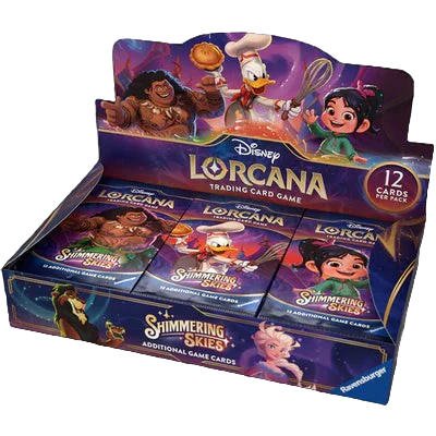 Disney Lorcana Trading Card Game - Shimmering Skies - Booster Box - Set 5
