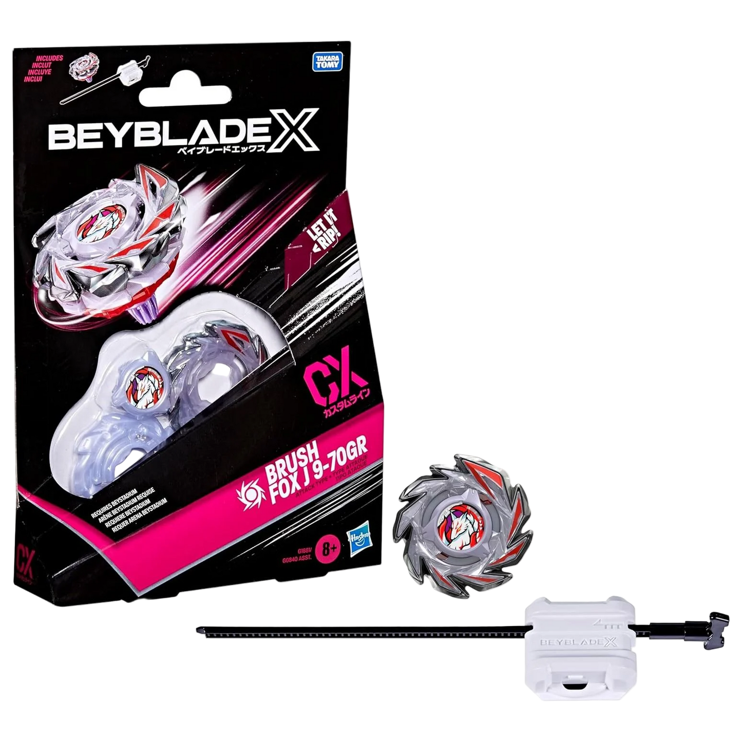 Beyblade X Brush Fox J 9-70GR Starter Pack