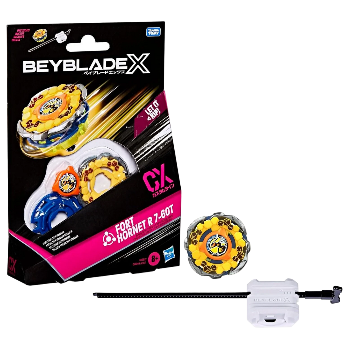 Beyblade X Fort Hornet R 7-60T Starter Pack