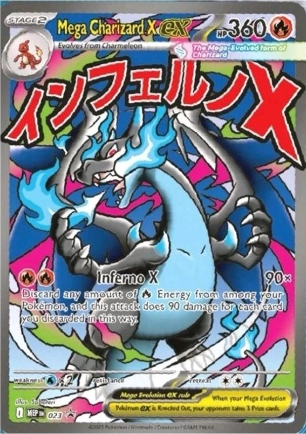 Mega Charizard X EX Promo 023