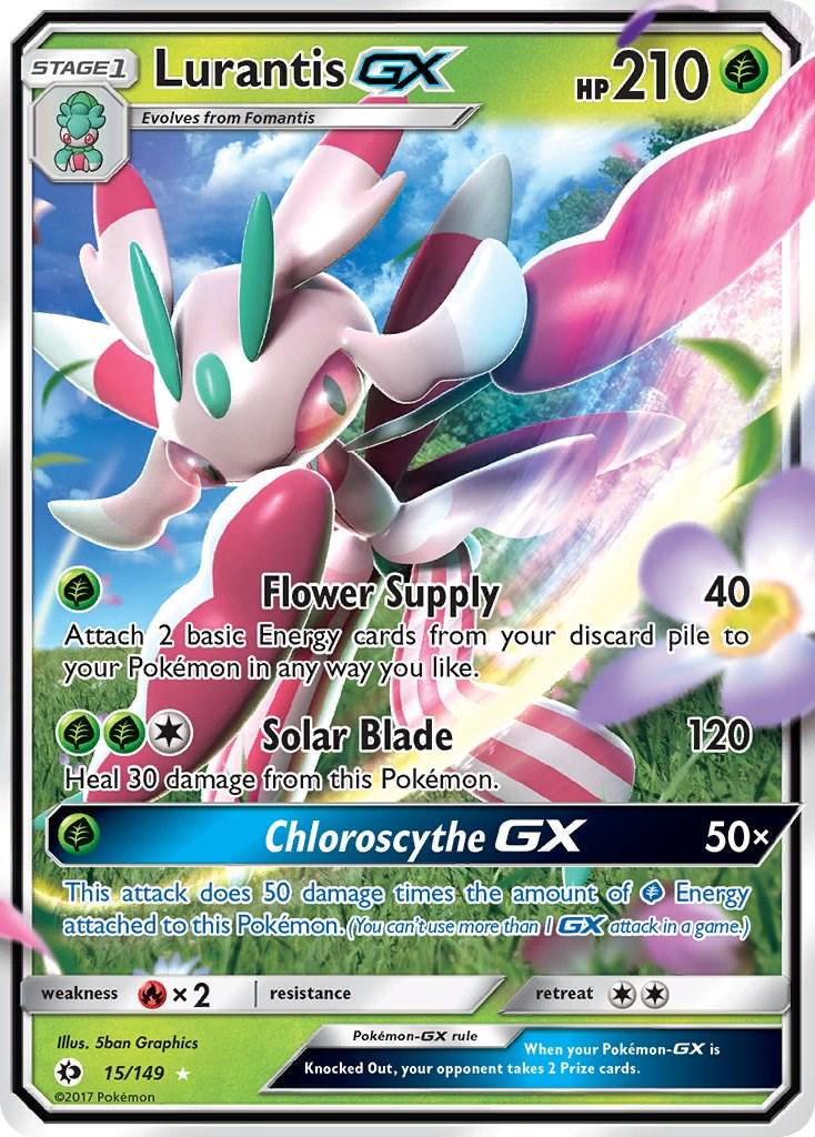 Lurantis GX (15/149) Rare Sun & Moon