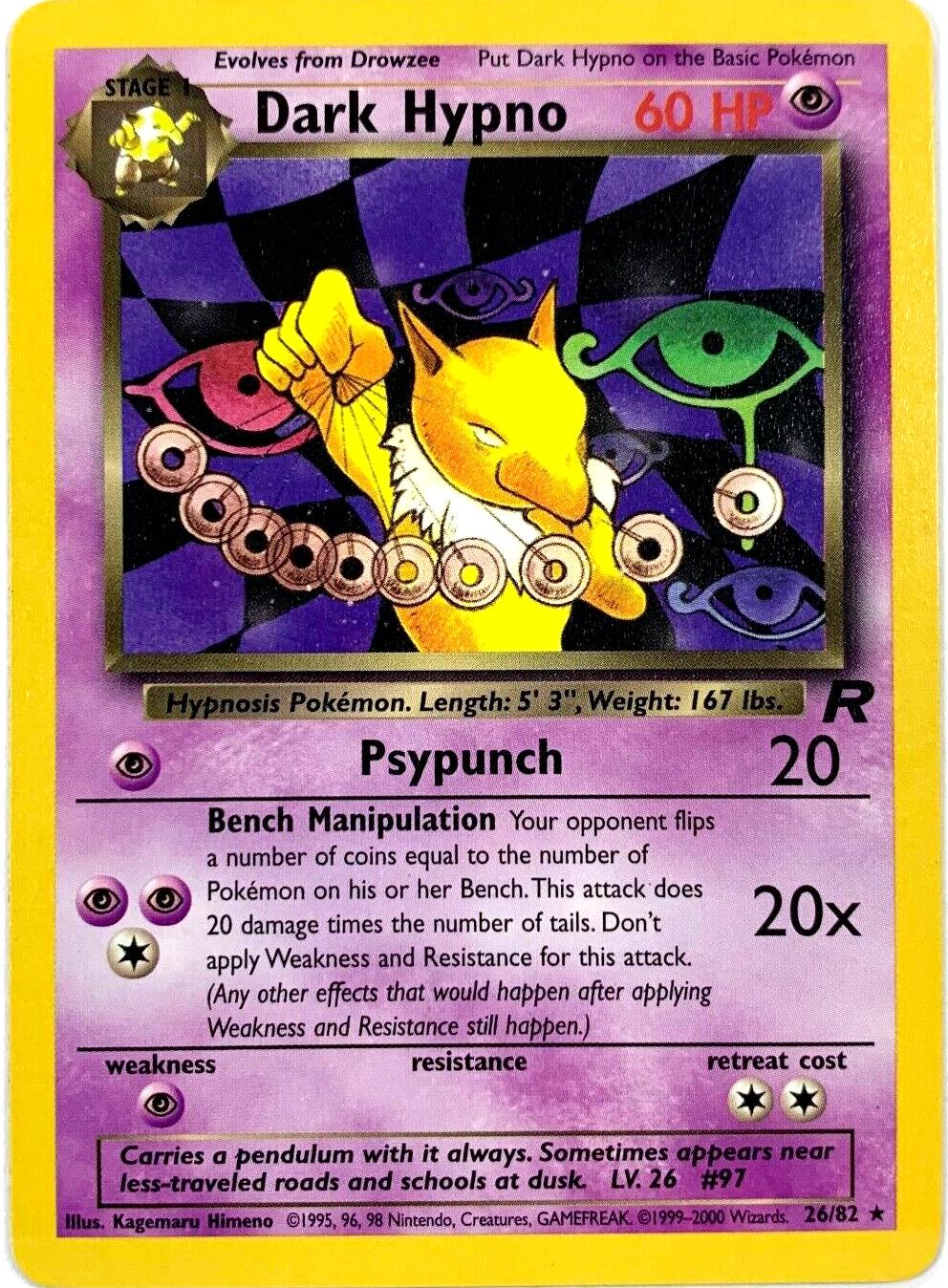 Dark Hypno (26/82) Team Rocket Unlimited