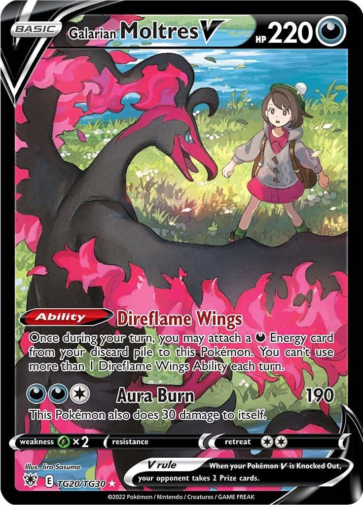 Galarian Moltres V(TG20/TG30) UR Astral Radiance