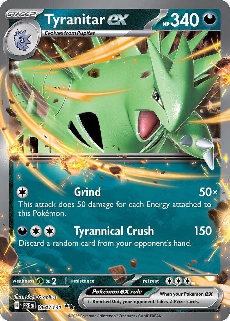 Tyranitar EX (064/131) Prismatic Evolutions