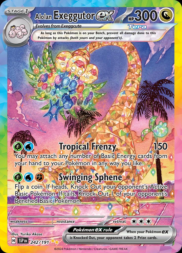 Alolan Exeggutor (242/191) Surging Sparks