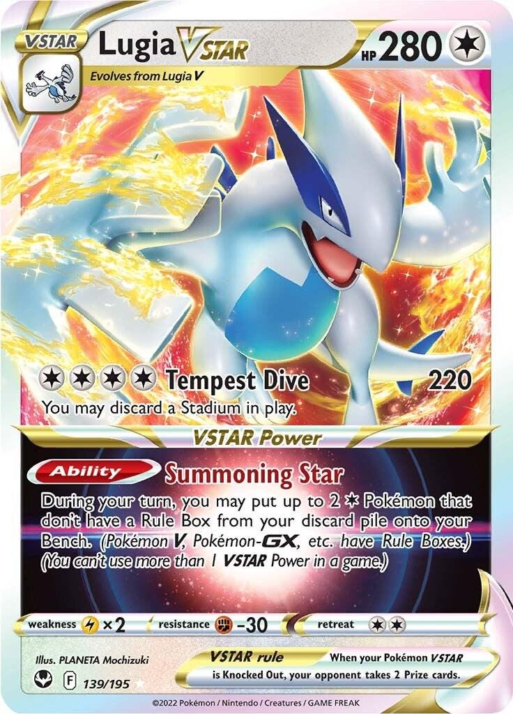 Lugia VSTAR (139/195) Ultra Rare SIT Silver Tempest