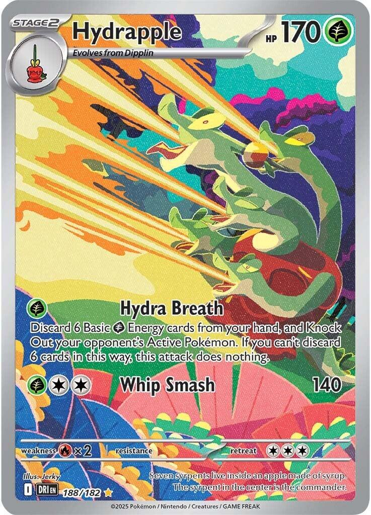 Hydrapple (188/182) Illustration Rare DRI Destined Rivals