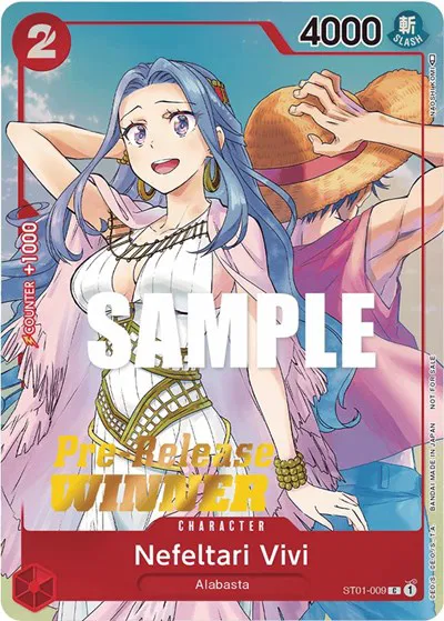 PSA 10 Nefeltari Vivi (ST01-009) (OP-03 Pre-Release Winner)