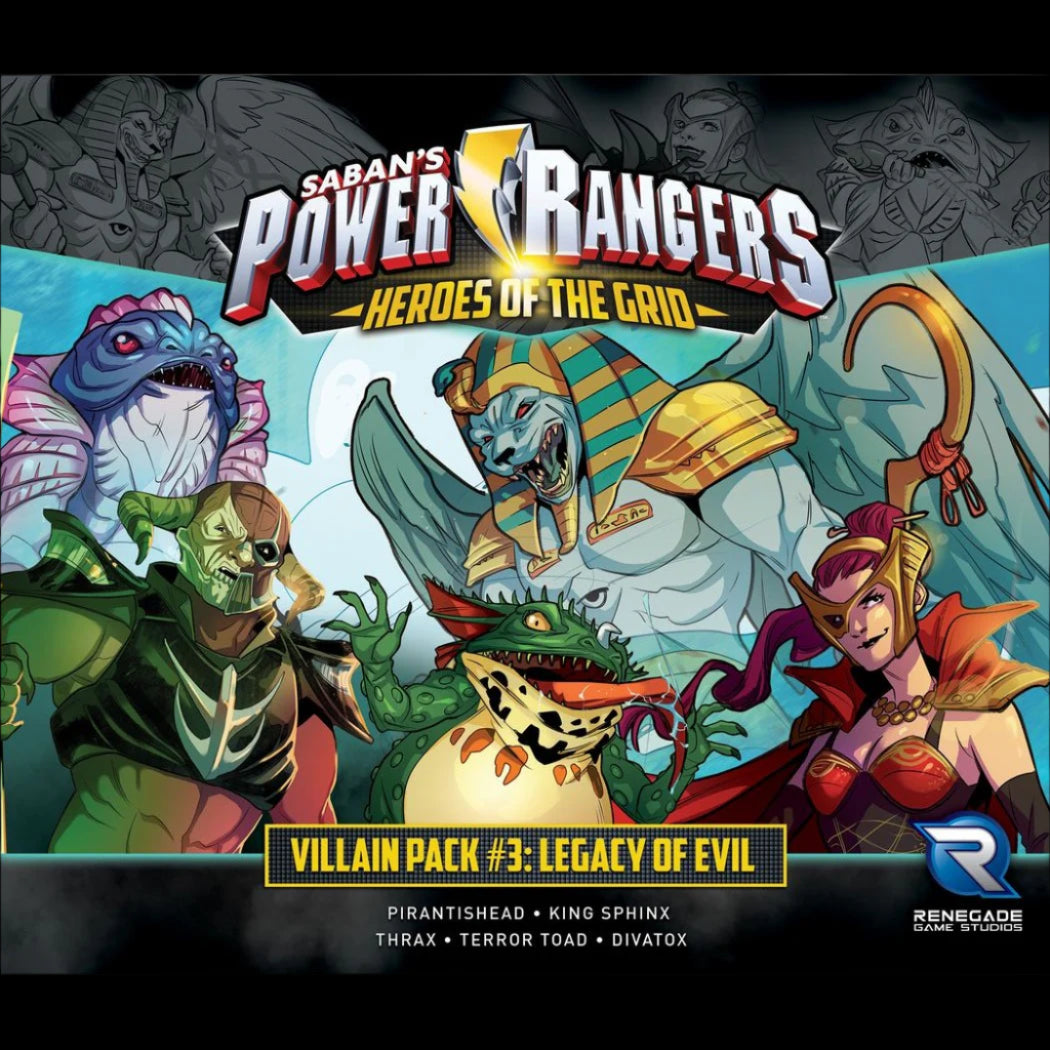 Power Rangers Heroes of the Grid - Legacy of Evil Villain Pack