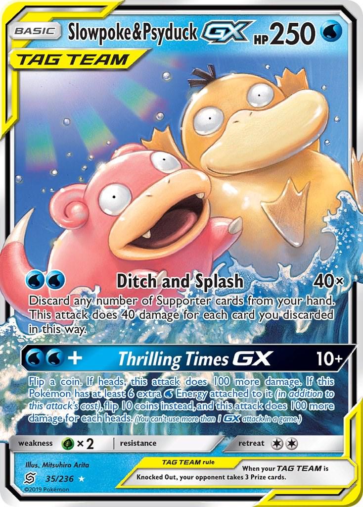 Slowpoke & Psyduck GX (035/236) UR Unified Minds