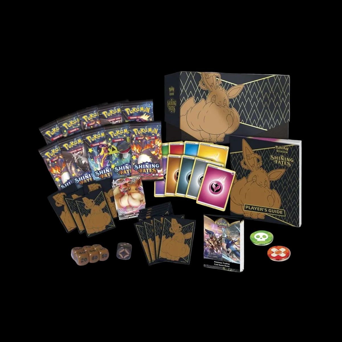 Pokémon TCG - Shining Fates Elite Trainer Box + Acryshield Acrylic