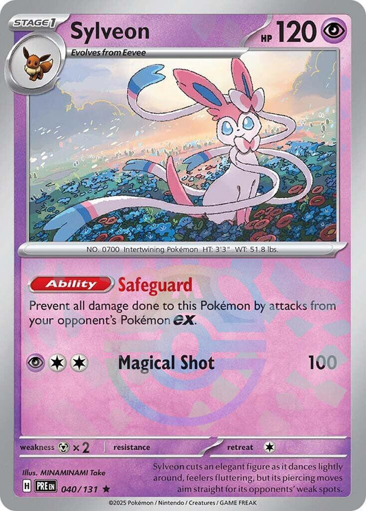 Sylveon (40/131) Masterball PRE Prismatic Evolutions