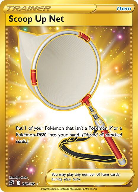 Scoop Up Net (Secret) Holo Secret Rare SWSH02: Rebel Clash 207/192 NM