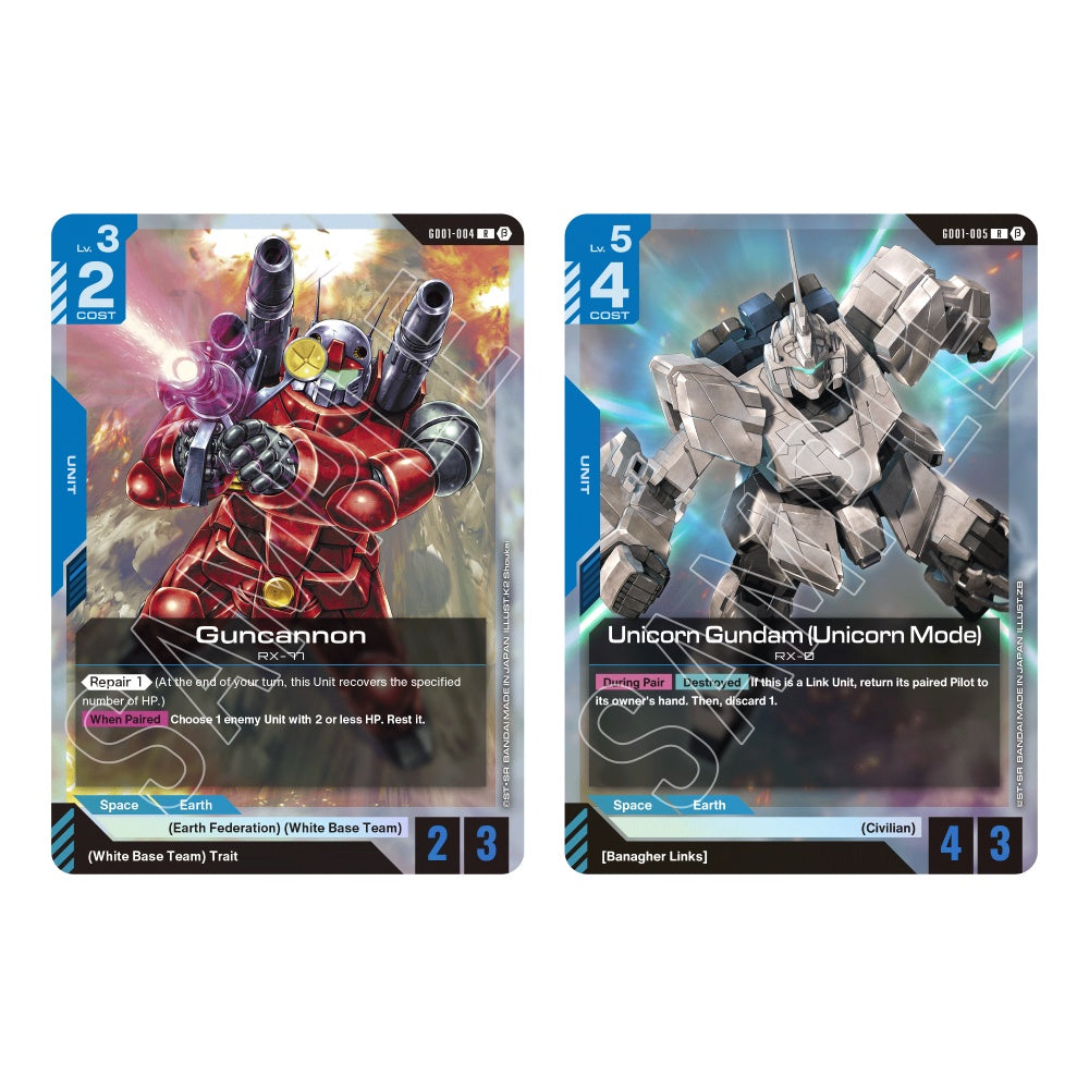 Newtype Rising [GD01] R以下4コン Gundam Card Game Booster Newtype Rising GD01 Card Case