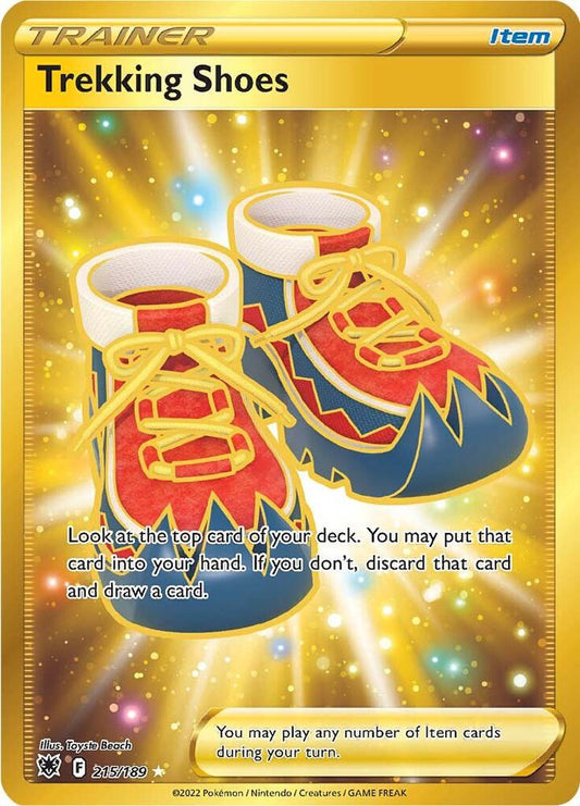 Trekking Shoes (Secret) Holofoil Secret Rare SWSH10: Astral Radiance 215/189 NM