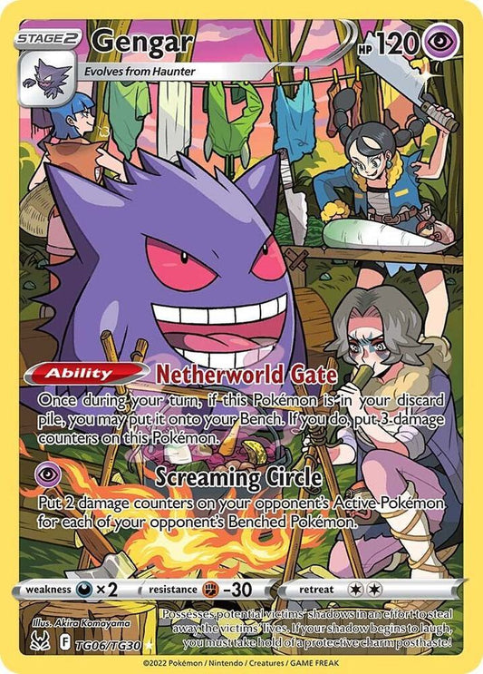 Gengar Holo Ultra Rare SWSH11: Lost Origin Trainer Gallery TG06/TG30 NM