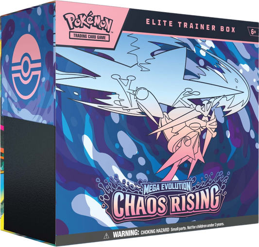 Pokémon TCG - Chaos Rising Elite Trainer Box + Acryshield Acrylic