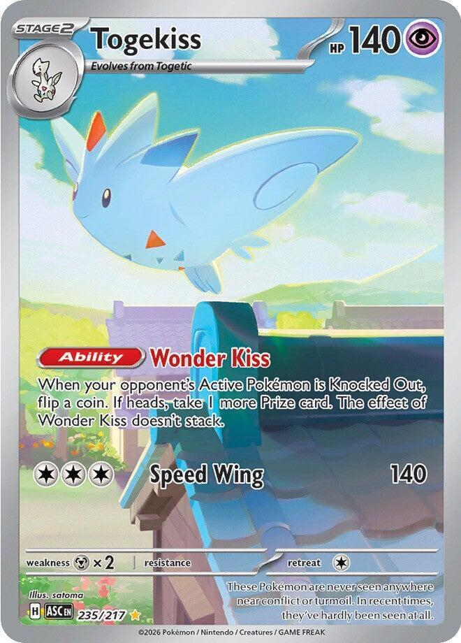 Togekiss Holo Illustration Rare ME: Ascended Heroes 235/217 NM