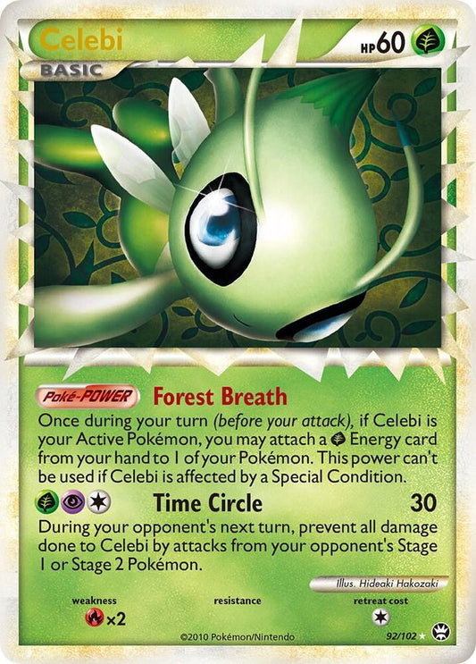 Celebi (Prime) Holo Ultra Rare Triumphant 92/102 NM